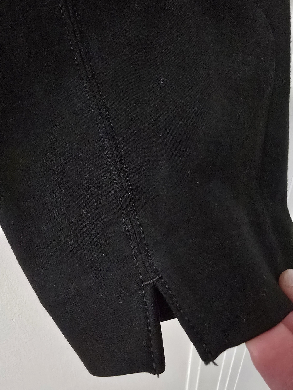 SPANX smooth PerfectFit Ponte Slim Straight Pant black size L Petite, vguc - Picture 7 of 9